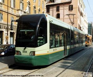 пазл Рим трамвай